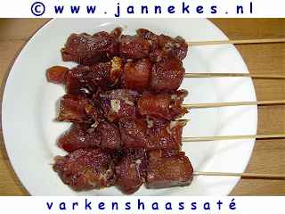 barbecue recept varkenshaassate