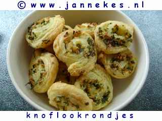 recept voor Knoflookrondjes