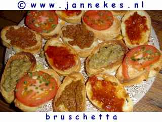 recepten voor bruschetta