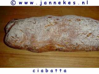 recepten voor Ciabatta