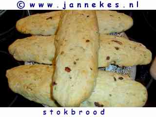 recepten voor Stokbrood bakken