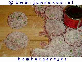 gourmetten - foto recept hamburgers