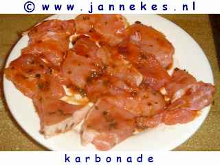 gourmetten - foto recept karbonade