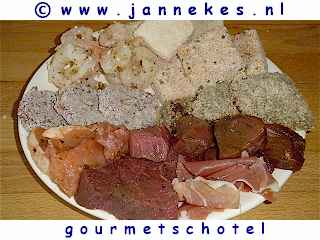 recepten gourmetten zelf gourmetschotel voor kerst maken