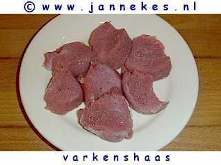 gourmetten - foto recept varkenshaas