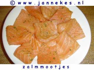 gourmet - recept zalm