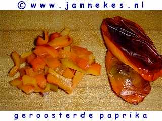 recept voor geroosterde paprika