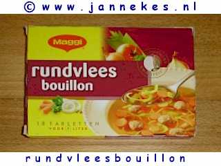 Bouilonblokjes rundvlees