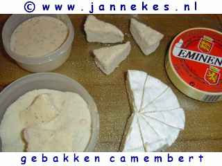 recept voor Gebakken camembert