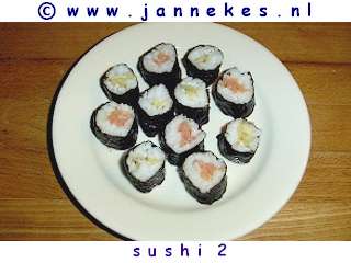 recept voor maki sushi