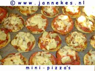 recepten voor minipizza