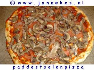 recept voor pizza funghi