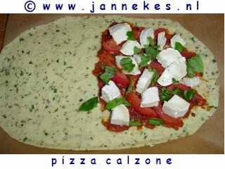 recepten voor pizza calzone