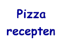 Recepten van pizza gerechten