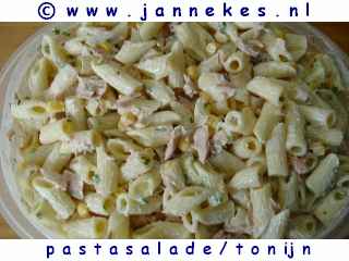 recepten voor pastasalade