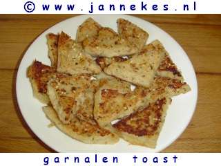 recepten voor garnalen toast